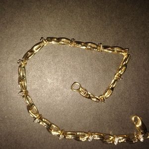 Diamond and gold Bracelet